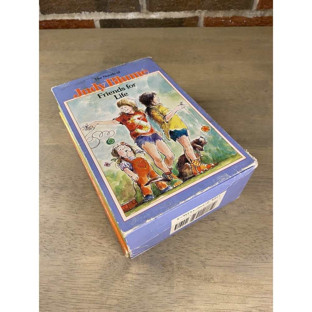 1986 Box Set The Novels of Judy Blume: Friends for Life